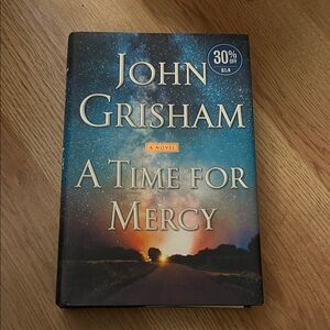 A Time for Mercy by John Grisham - Blue and Black Cover
